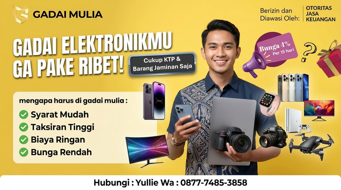 Emas Diam? Ubah Jadi Uang — Taksiran Tinggi, Proses Cepat