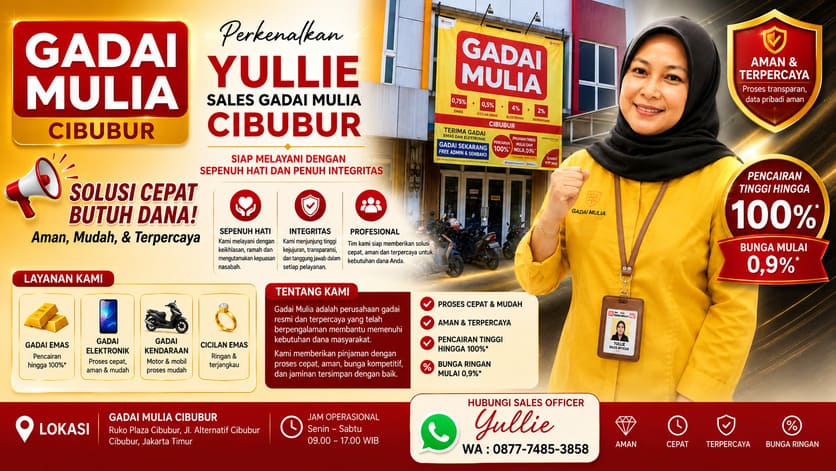 Emas Diam? Ubah Jadi Uang — Taksiran Tinggi, Proses Cepat