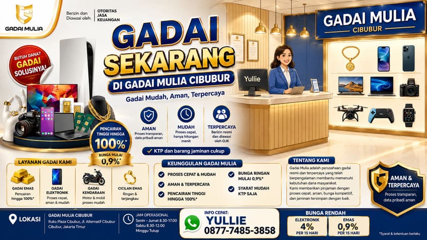 Terima Take Over — Pindah Gadai Lebih Untung, Bunga Lebih Ringan